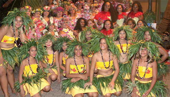 Polinesia - Tahiti - la heiva de las escuelas arranca