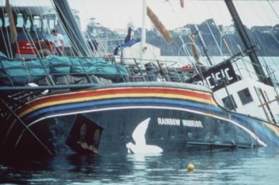 atentado rainbow warrior aniversario el retorno del rainbow warrior