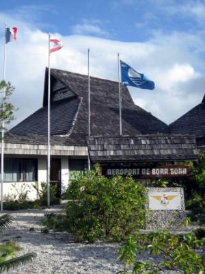 aeropuerto de bora bora goteras en el aeropuerto